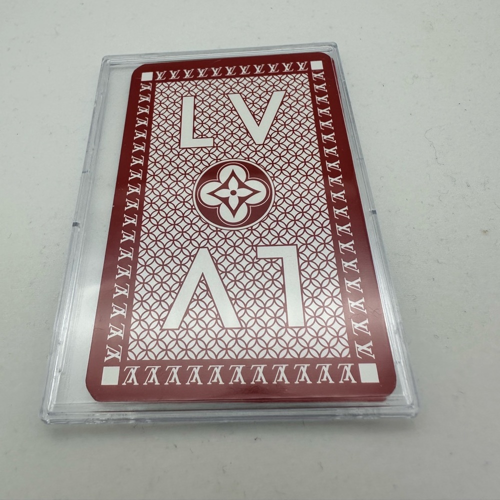 Louis Vuitton playing card